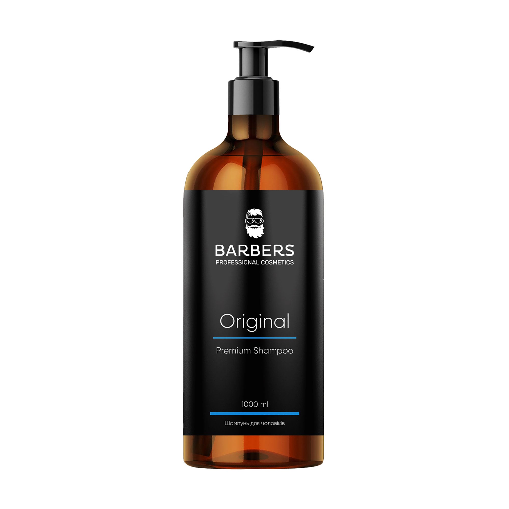Чоловічий шампунь для щоденного використання Barbers Original Premium Shampoo, 1 л