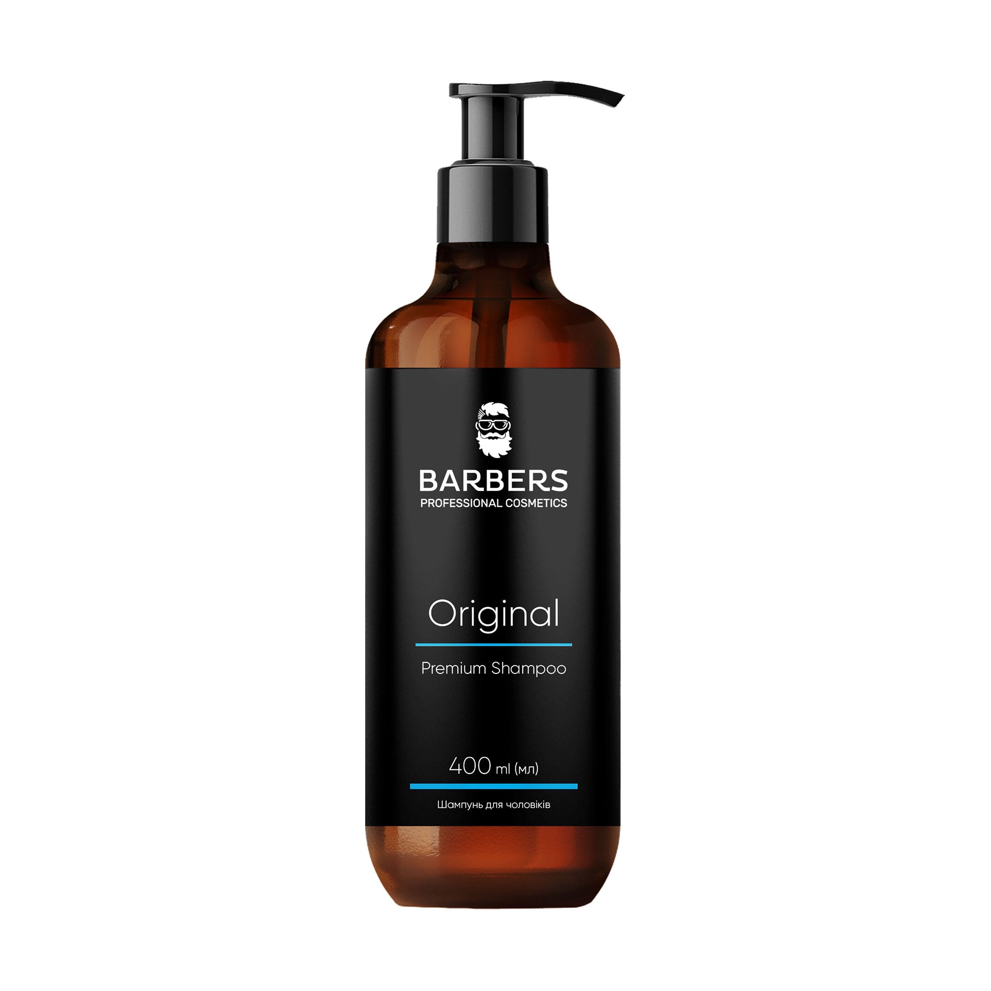 Чоловічий шампунь для щоденного використання Barbers Original Premium Shampoo, 400 мл